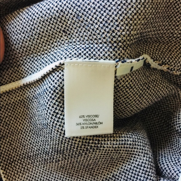 Ann Taylor vertical stripe peplum sweater blouse - Picture 5 of 7